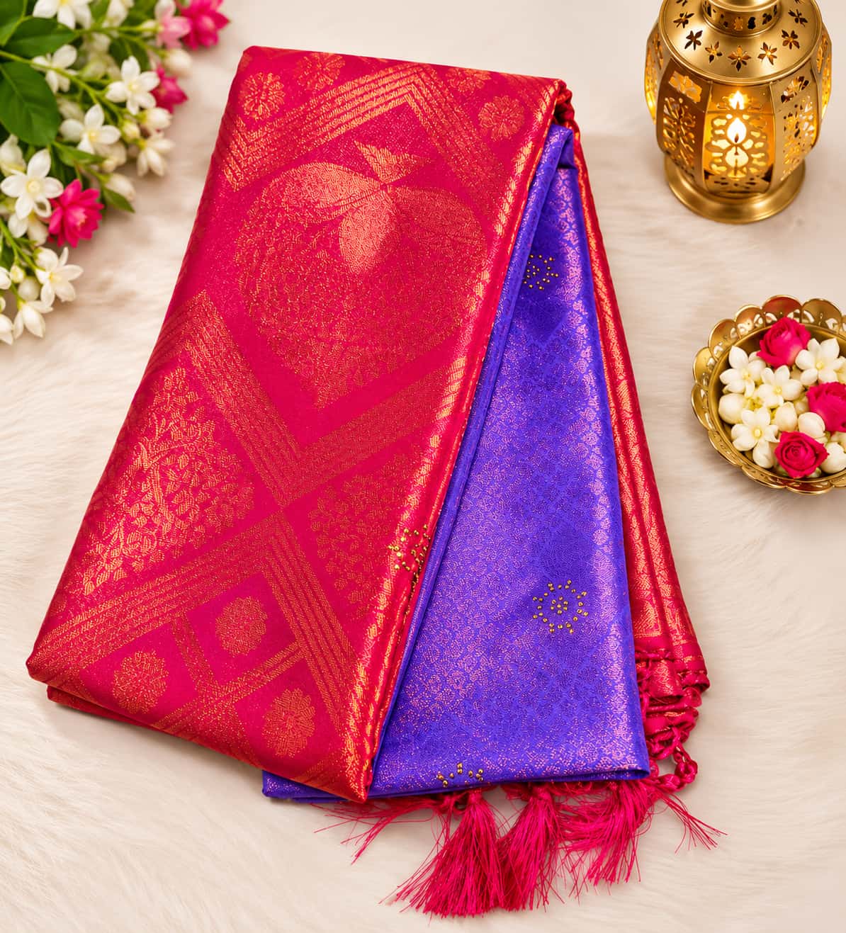 COPPER SILK SAREE